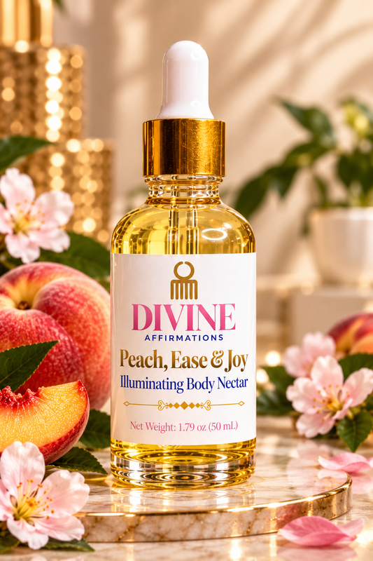 Peach Ease & Joy- Illuminating Body Oil